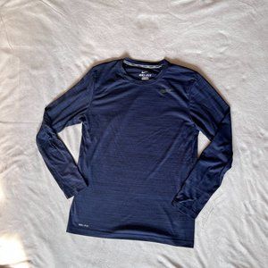 Nike dry-fit long sleeve shirt mens medium
